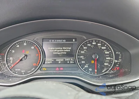 2017 Audi A4 Premium z USA, uszkodzony, nr VIN WAUANAF49HN070307